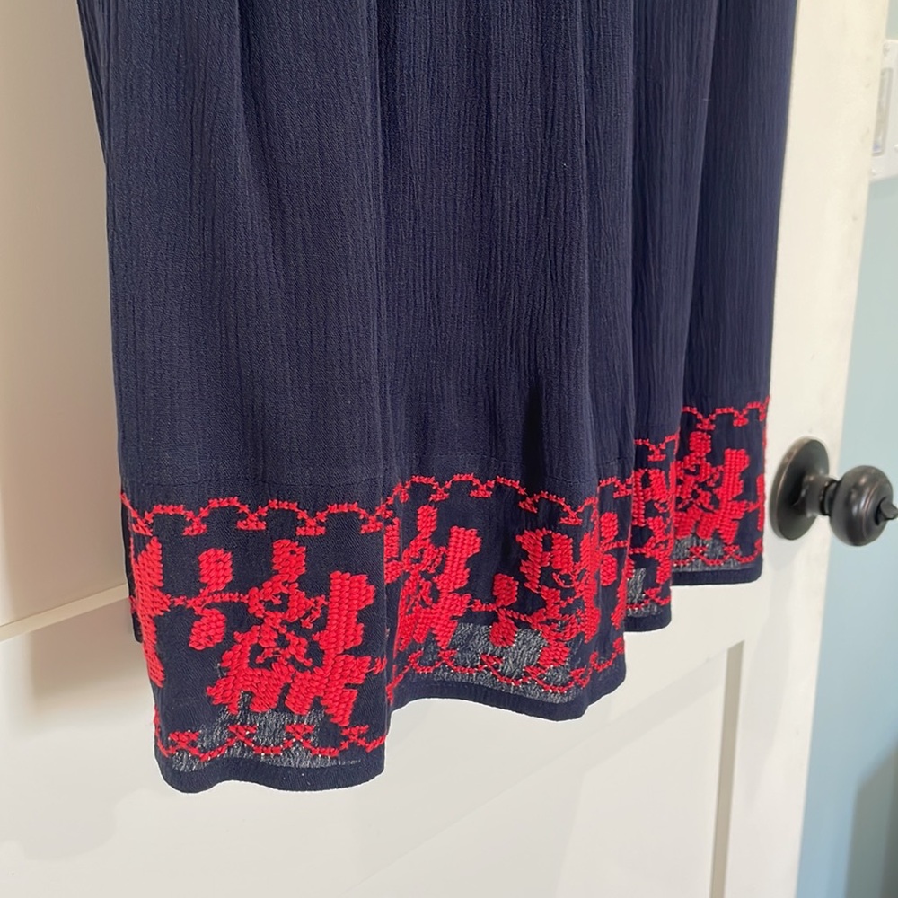 Market & Spruce navy blue sundress size large - Picture 6 of 6